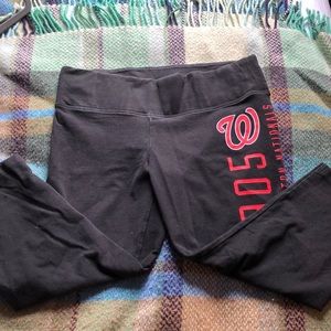 Pink Cropped Leggings